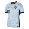 Camisolas Portugal Joao Felix 11 Criança 2º Equipamento Alternativa Euro 2024 Manga Curta